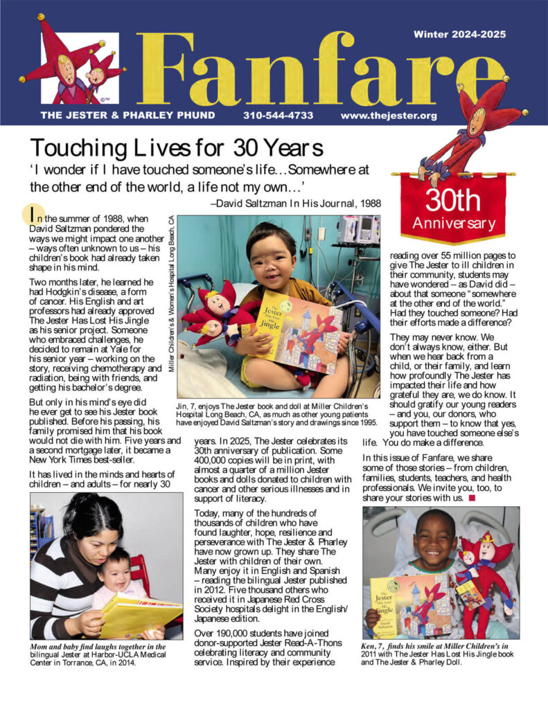 Jester Fanfare 2024 Newsletter